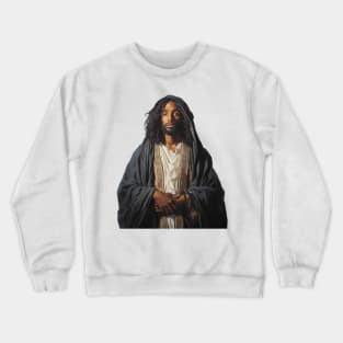Black Jesus Crewneck Sweatshirt